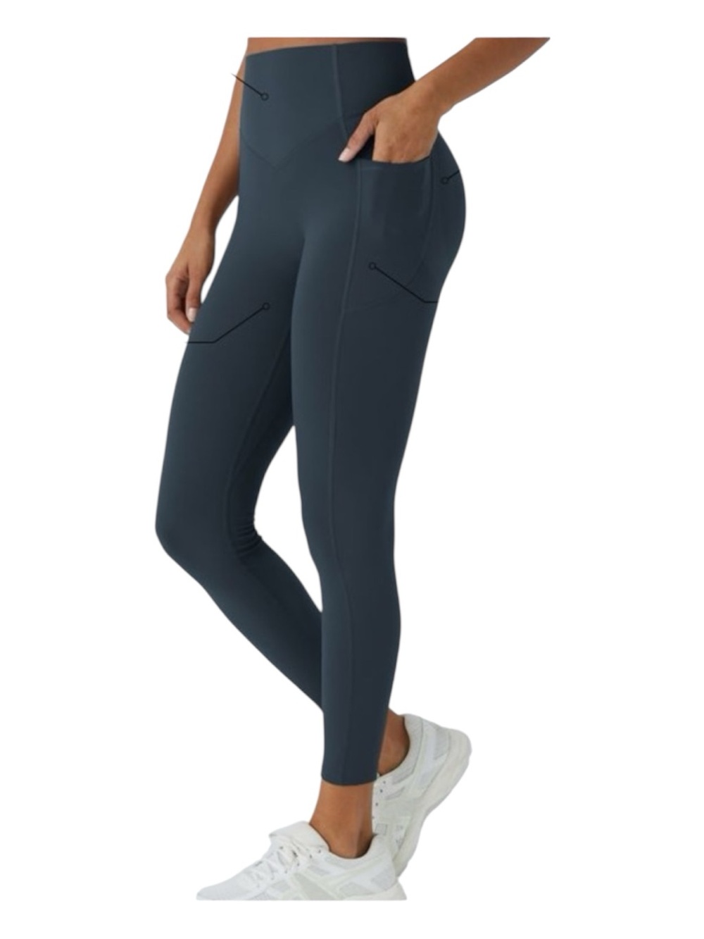 Halara UltraSculpt™ High Waisted Tummy Control Butt Lifting Ruched Pockets small